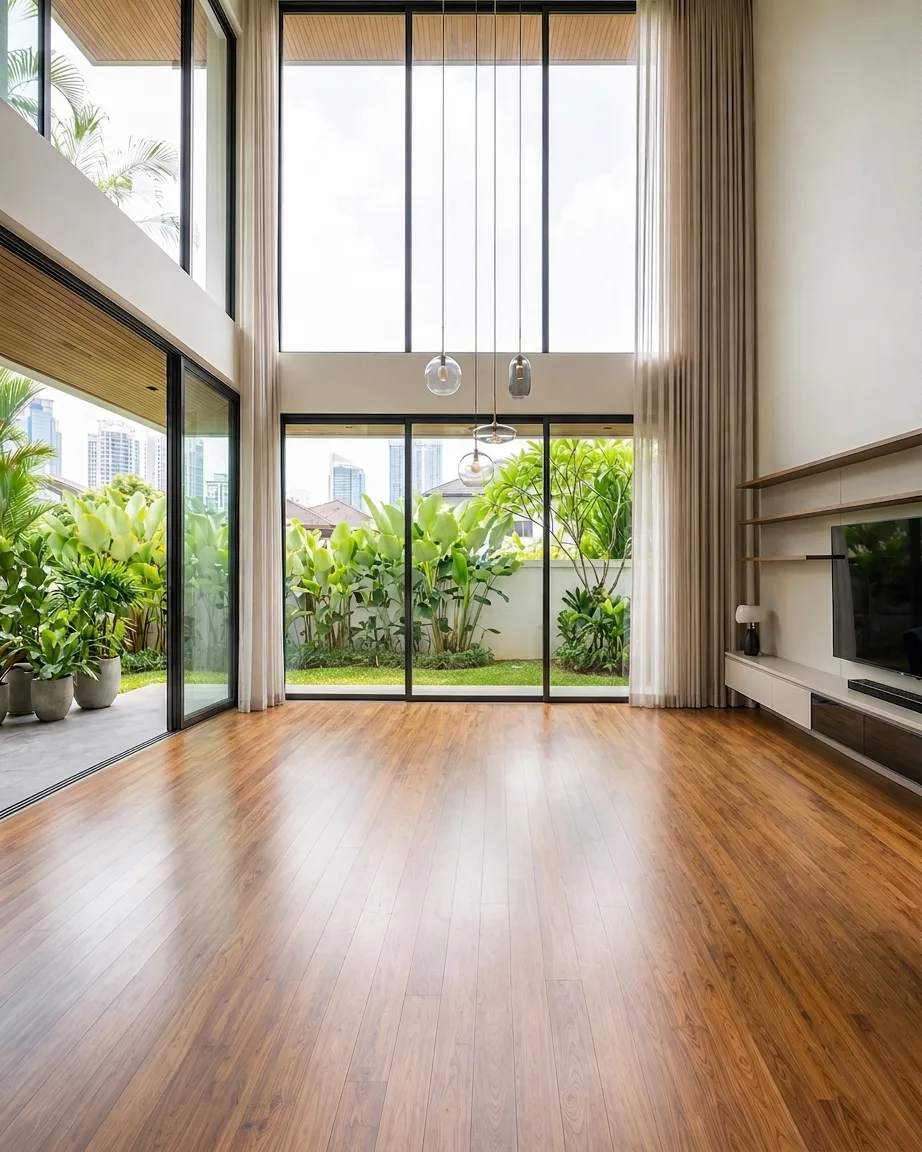 Living Room — Tropical Modern