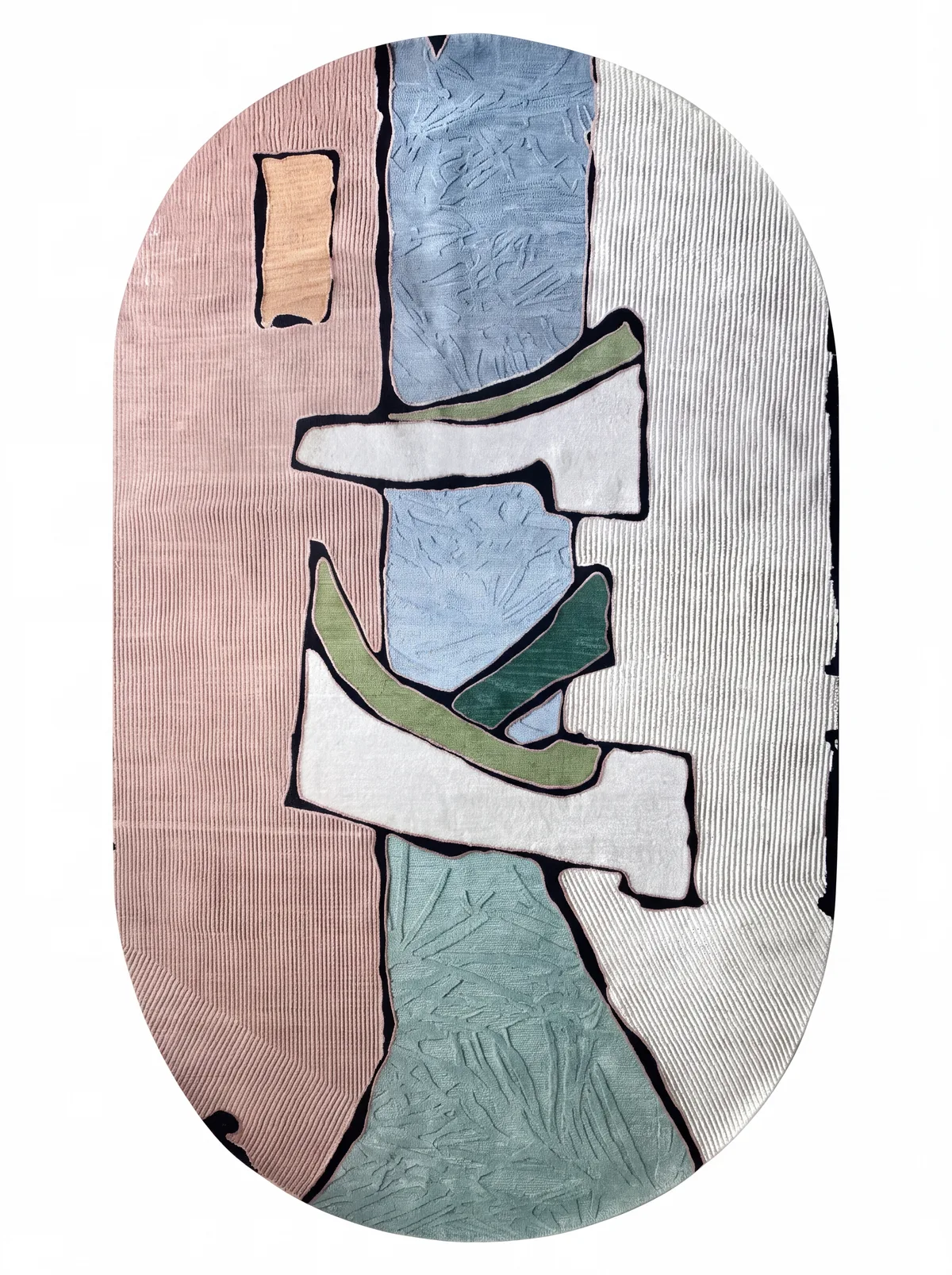 Torso, custom rug, 200 × 300 cm (6'7" × 9'10"), Nasim Carpets Malaysia