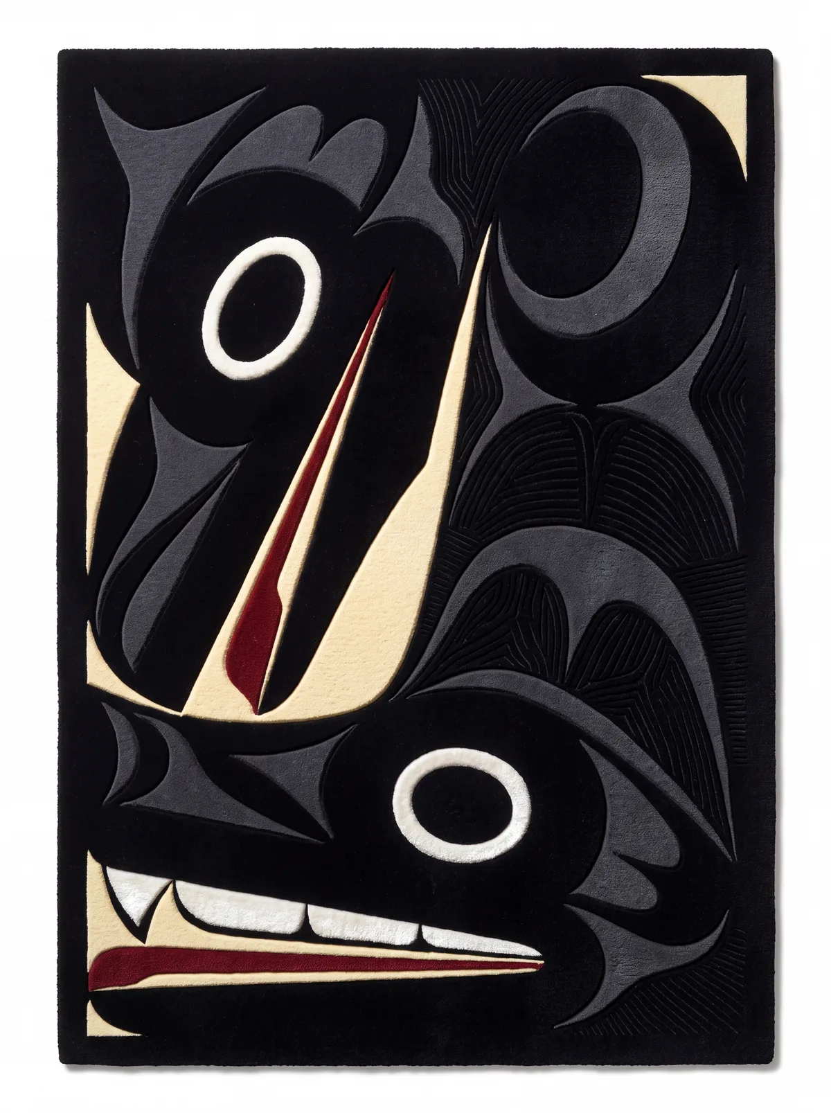 Haida Ascent, custom rug, 200 × 300 cm (6'7" × 9'10"), Nasim Carpets Malaysia