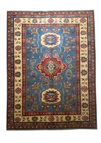 Caucasian Kazak Rug - Triple Medallion