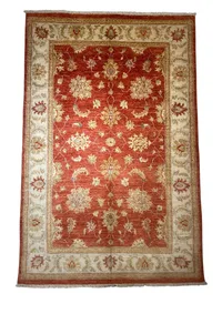Chobi Ziegler Rust Floral 
