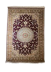 Qum Silk Signed By Masterweaver Hamadi