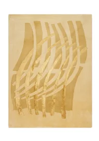 Abstract Ribbon Rug