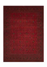 Afghan Khal Mohammadi All-Over Crimson