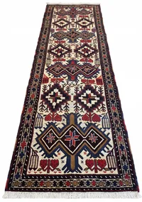 Afghan Kilim Runner Ivory Tree of Life