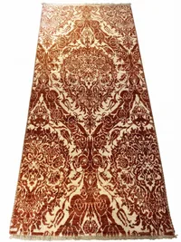 Anatolian Damask Medallion Rust