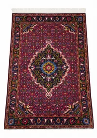 Bidjar Medallion Crimson