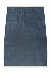 Contemporary Solid Slate Blue