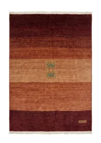 Gabbeh Minimalist Medallion Rust