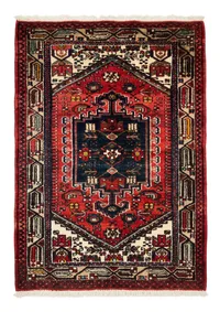 Hamadan Stepped Medallion Red