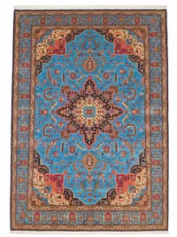 Heriz Medallion Sky Blue