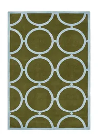 India Modern Circle Olive