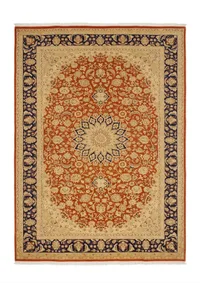 Isfahan Medallion Rust