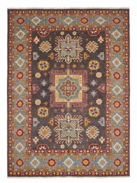Kazak Medallion Charcoal