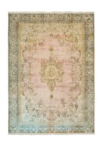 Kerman Medallion Faded Rose