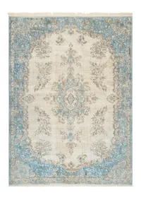 Kerman Medallion Ice Blue