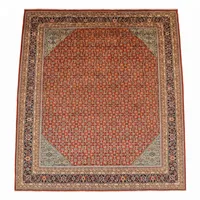 Mahi Tabriz All-Over Crimson