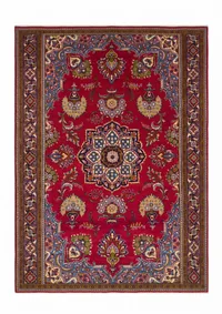 Mashhad Medallion Crimson
