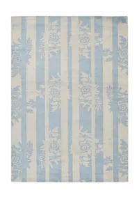 Nepal Botanical Stripe Powder Blue