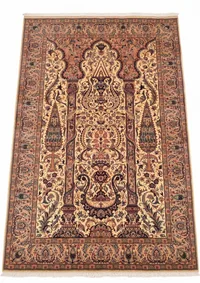 Pakistani Mihrab Tree of Life Ivory