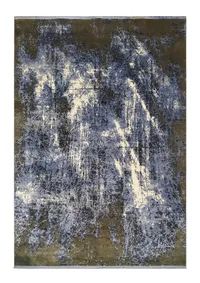 Pierre Cardin Abstract Indigo