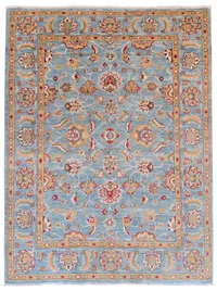 Chobi Ziegler Floral Sky Blue