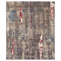 Indo-Persian Abstract Expressionist Grey
