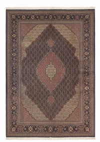 Tabriz Mahi Medallion Navy