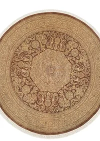 Tabriz Medallion Rosette Mocha