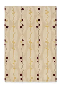Tibetan Modernist Stripe Ivory