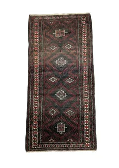 Antique Balochi Tribal Runner