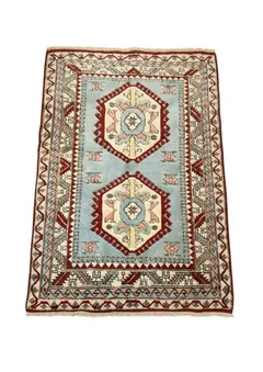 Antique Turkish Village Rug