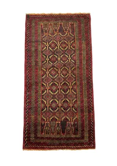 Balochi Prayer Lattice Rug