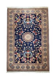 Isfahan Shah Abbasi Floral Medallion 