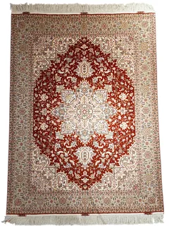 Heriz Medallion Red & Ivory