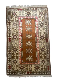 Turkish Mihrab Beige & Orange