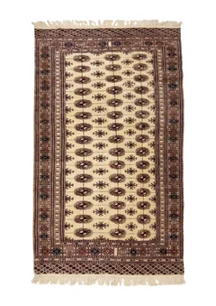 Vintage Turkmen Bokhara Tekke Gul Medallions