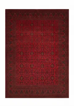 Afghan Khal Mohammadi All-Over Crimson