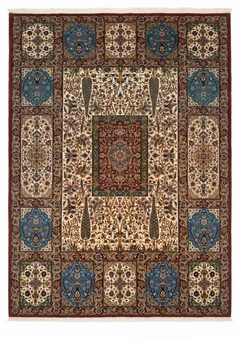Bakhtiari Compartment Garden Ivory