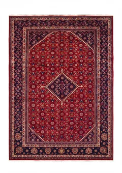 Bijar All-Over Herati Crimson