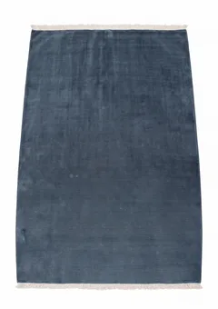 Contemporary Solid Slate Blue