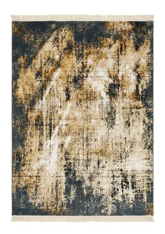 European Abstract Distressed Charcoal
