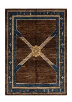Gabbeh Medallion Brown