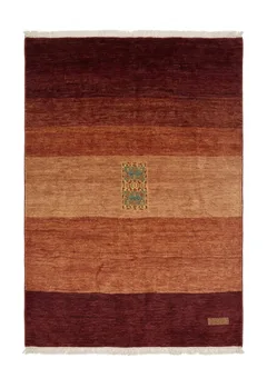 Gabbeh Minimalist Medallion Rust