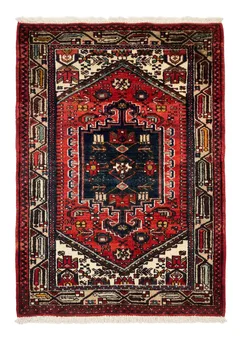 Hamadan Stepped Medallion Red