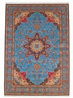 Heriz Medallion Sky Blue