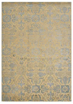 Indian Damask Silver Gold