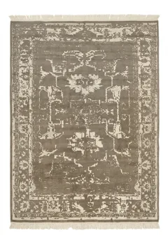 Indo-Nepali Erased Medallion Grey