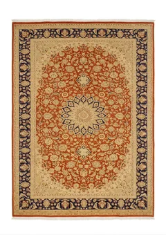 Isfahan Medallion Rust