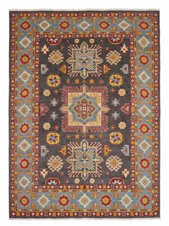 Kazak Medallion Charcoal